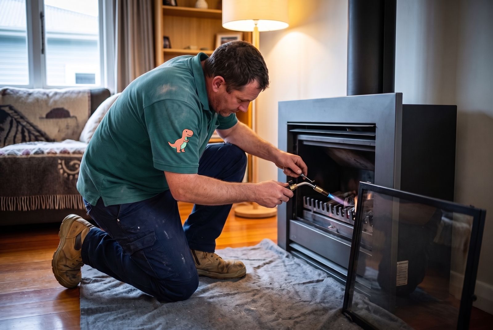 Gas Fires by a licensed Cheeky's Plumbers plumber in Auckland