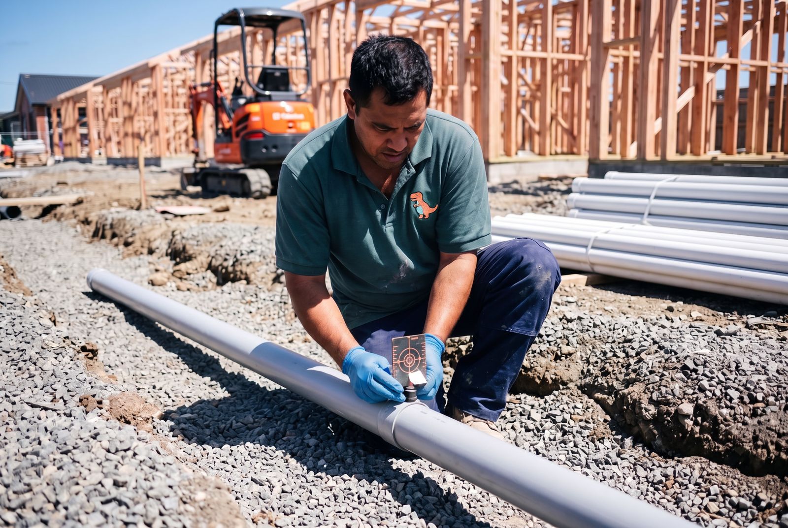 Drainlaying by a licensed Cheeky's Plumbers plumber in Auckland