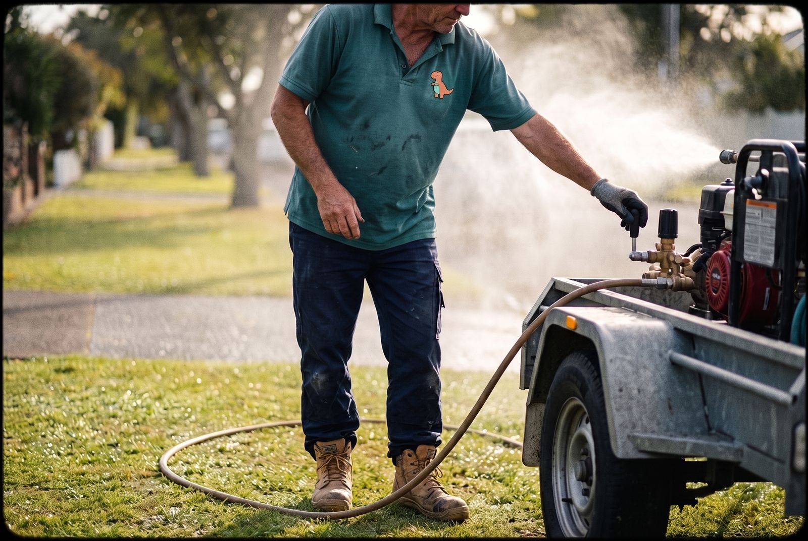 Hydro Jetting by a licensed Cheeky's Plumbers plumber in Auckland