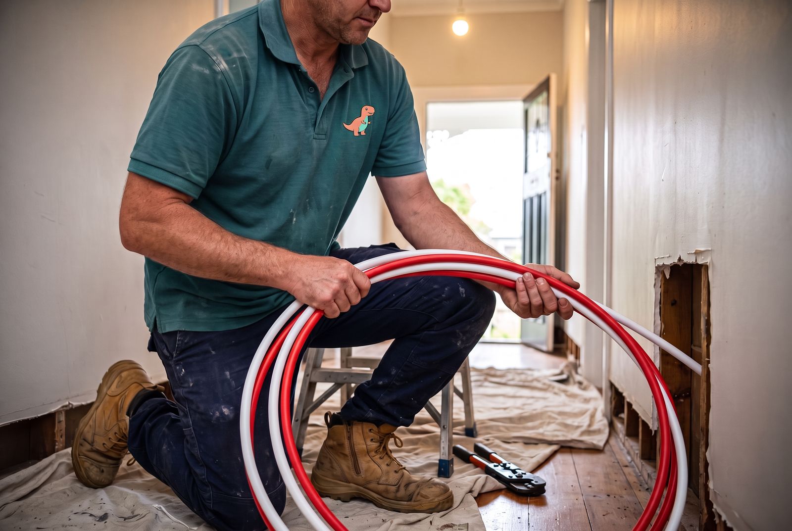 Repiping by a licensed Cheeky's Plumbers plumber in Auckland